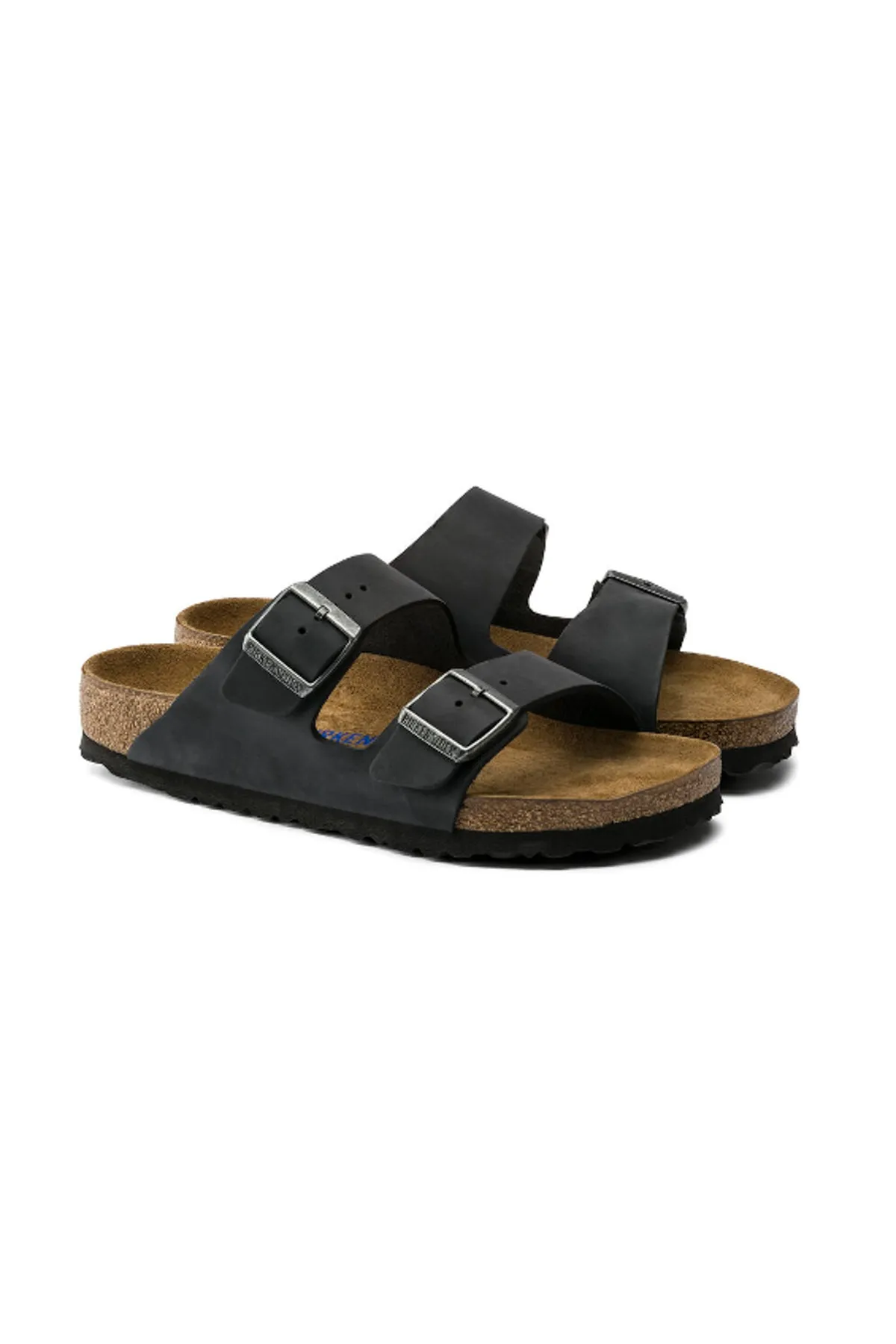 Birkenstock  Arizona – Schwarze Hausschuhe