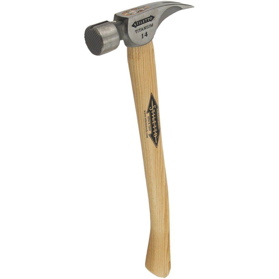 Martello in titanio Milwaukee Accessories 4932352583 Ti 14MC-H18 con manico in legno
