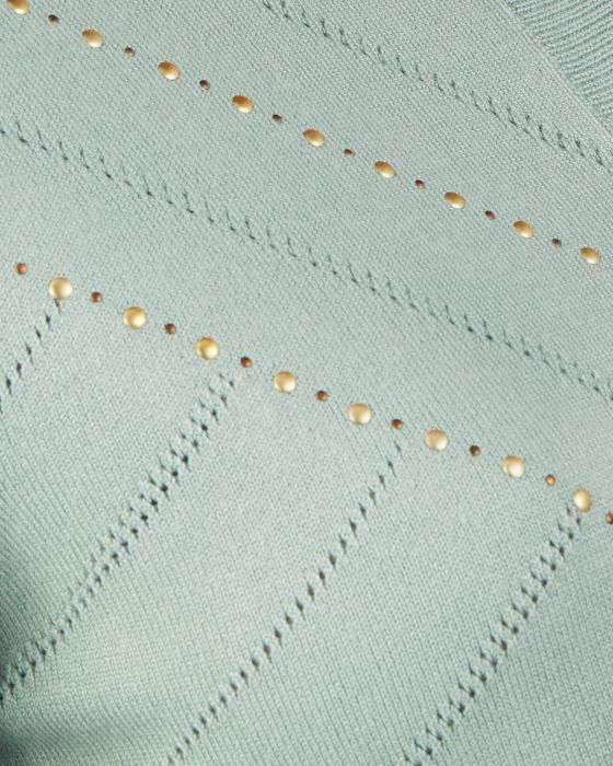 Cardigan fantaisie fibres viscose Lenzing(TM) EcoVero(TM)