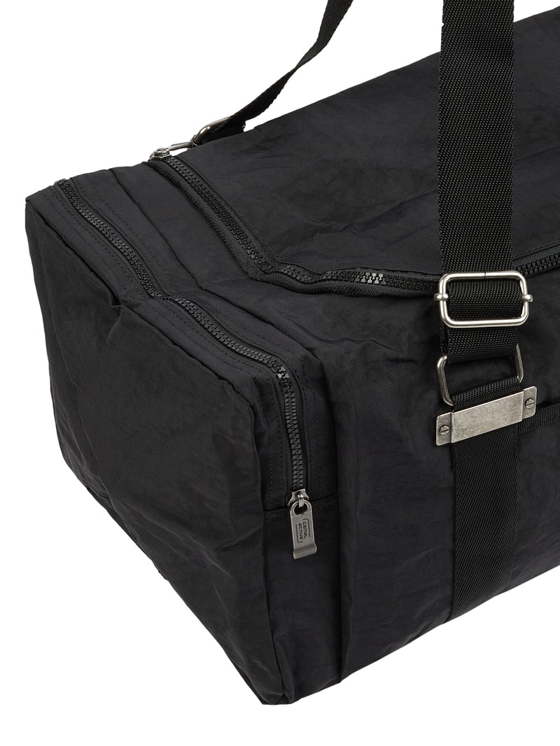 Weekender mit Logo in schwarz