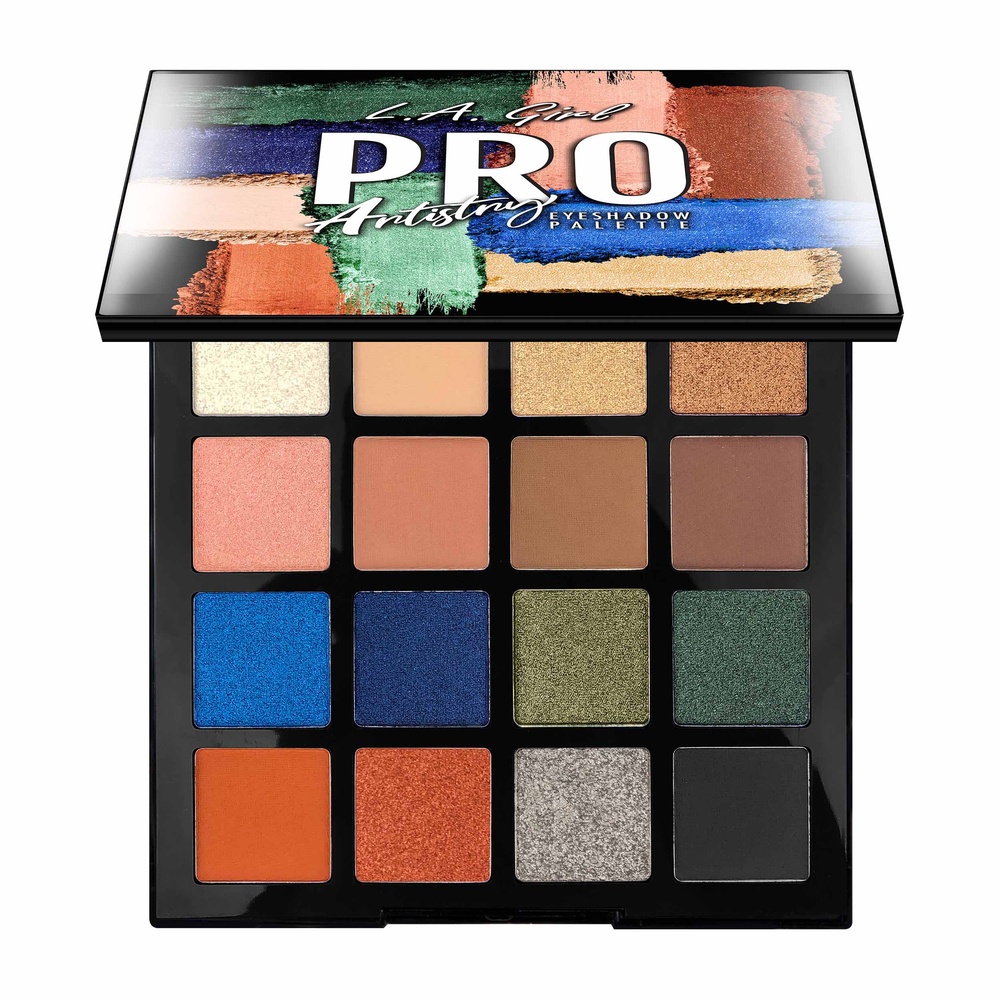 l.a girl cosmetics Pro Eyeshadow Palette Palette de 16 Ombres à Paupières