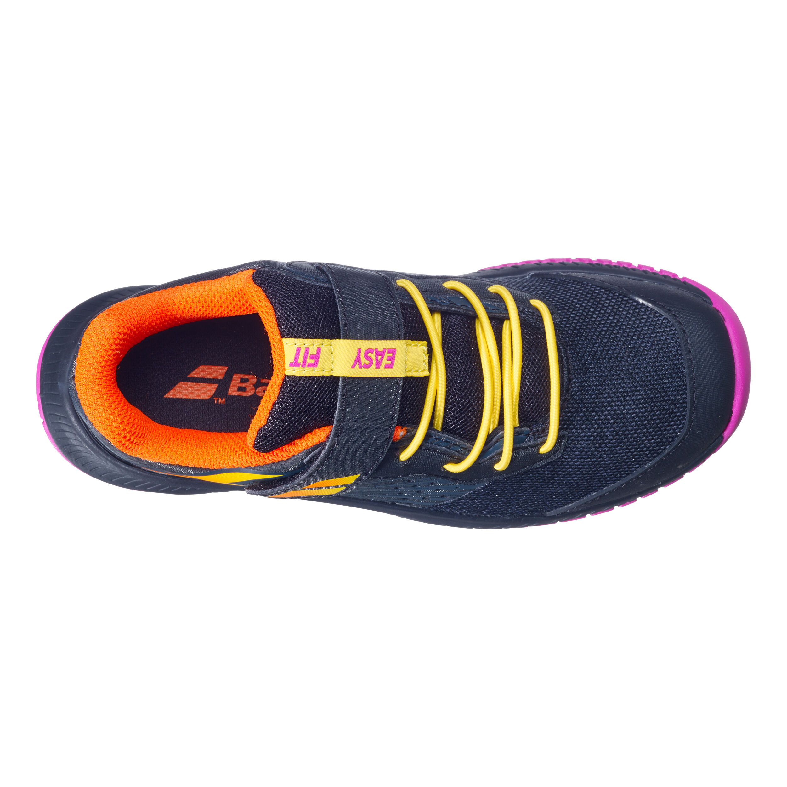 Pulsion Allcourtschuh Kinder - Schwarz, Mehrfarbig