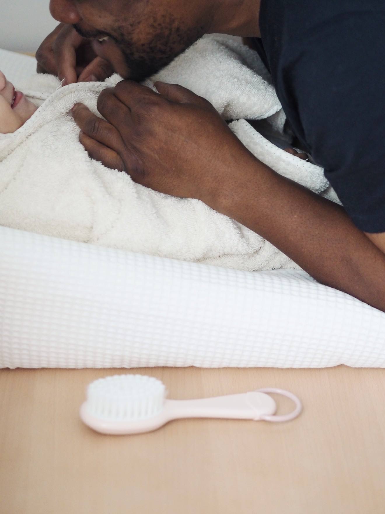 Drap-housse pour matelas à langer BEABA Sofalange light mist