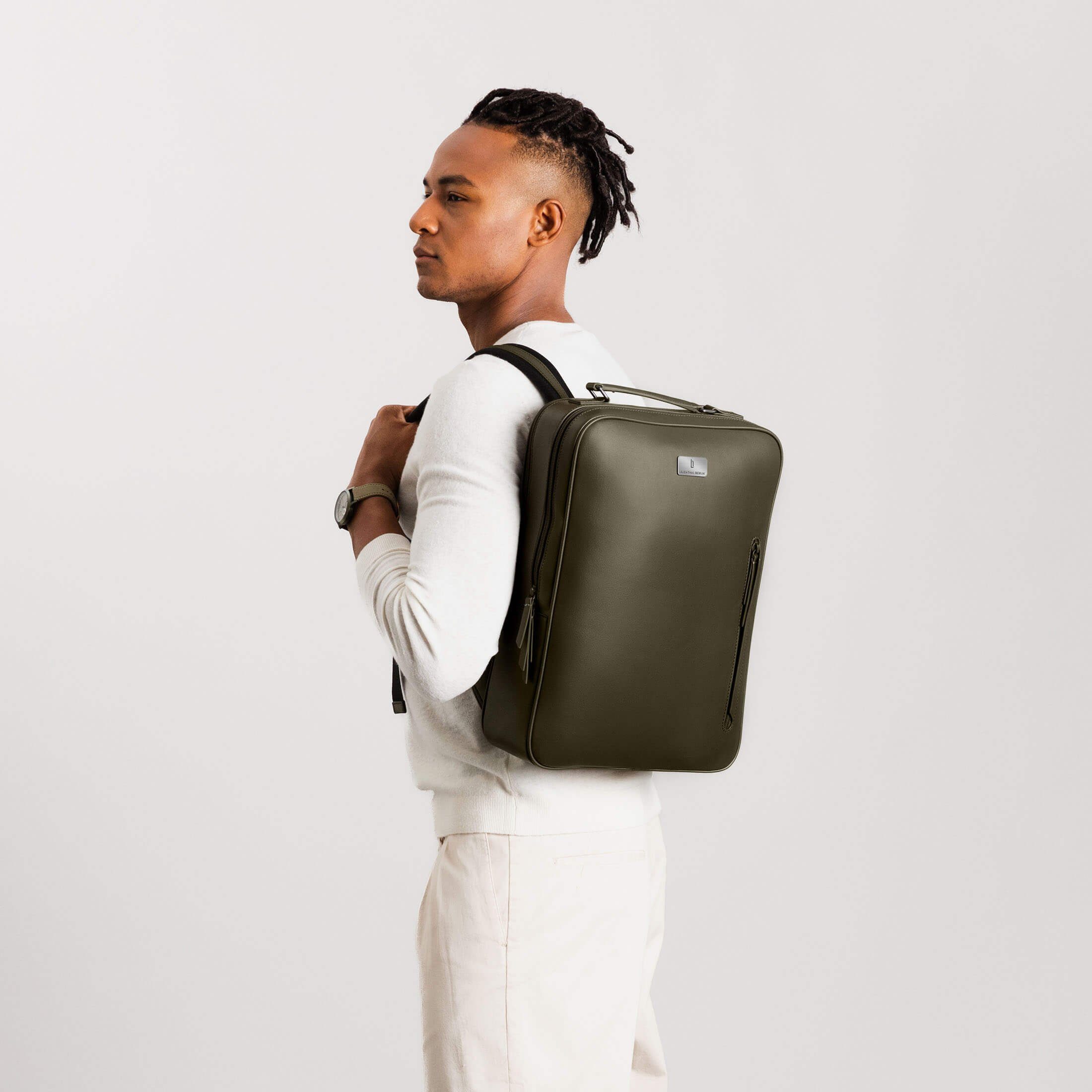 Lilienthal Berlin Reiserucksack Virtuoso - Minimalist Backpack - Khaki