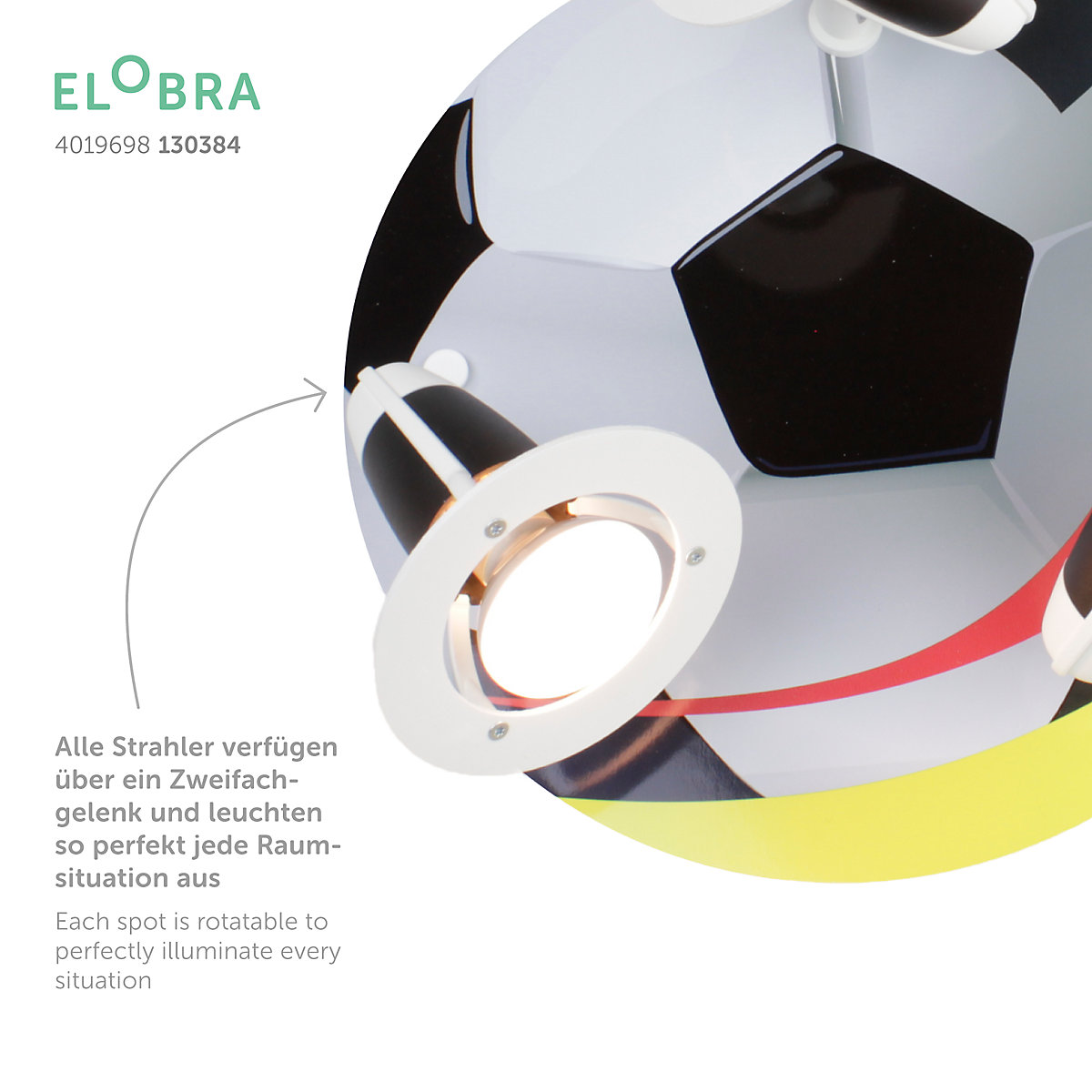 3er-Spot Rondell WM Fußball