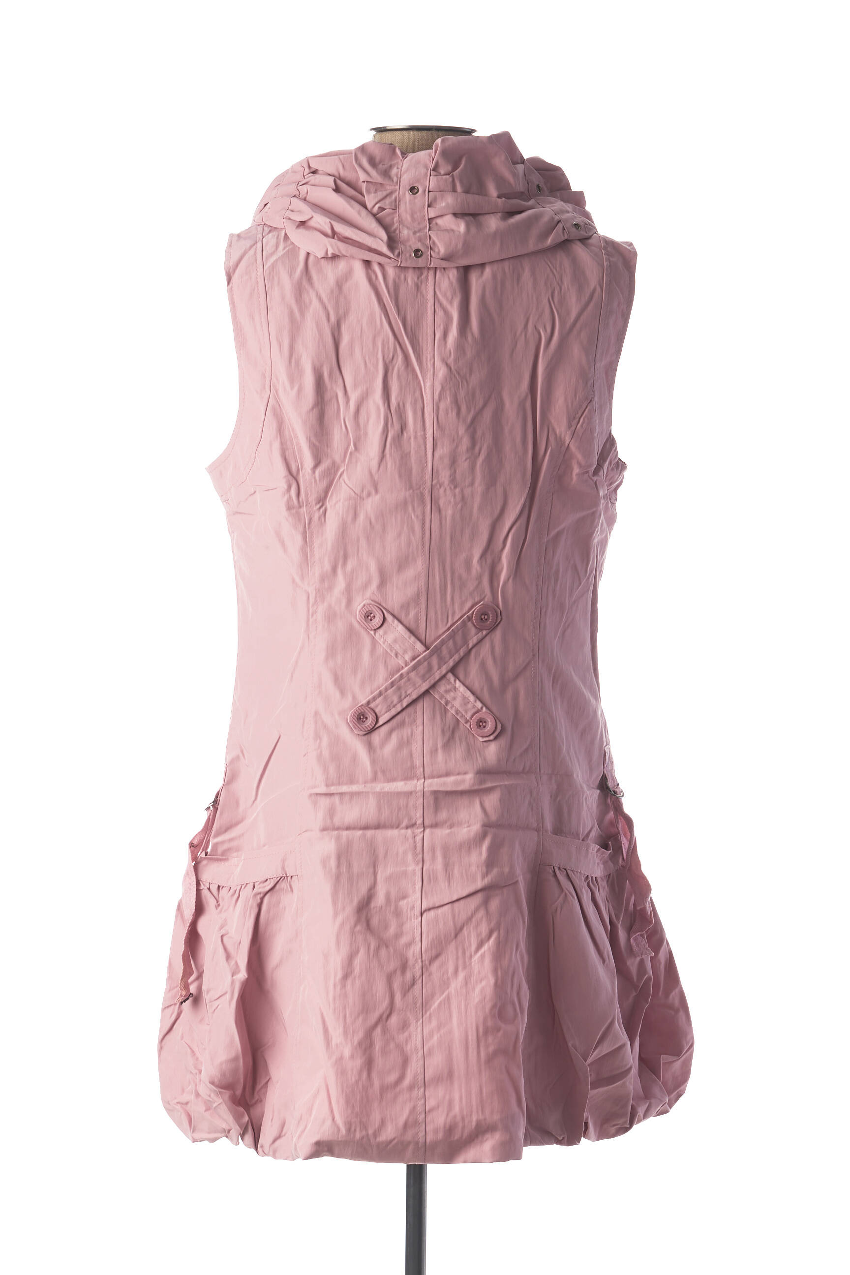 Franstyle Tuniquesansmanche Femme couleur rose