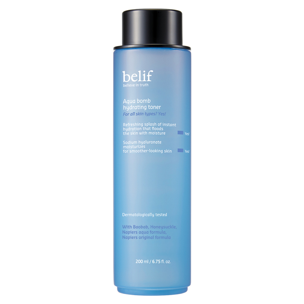 belif AQUA BOMB HYDRATING TONER Lotion Tonique
