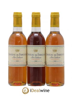 Château de Fargues  1995 - Lot de 3 Demi-bouteilles