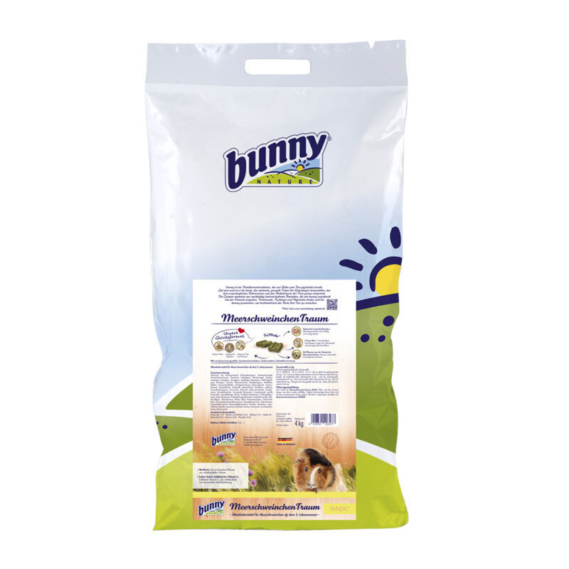 Bunny Hauptfutter Bunny MeerschweinchenTraum basic 4 kg