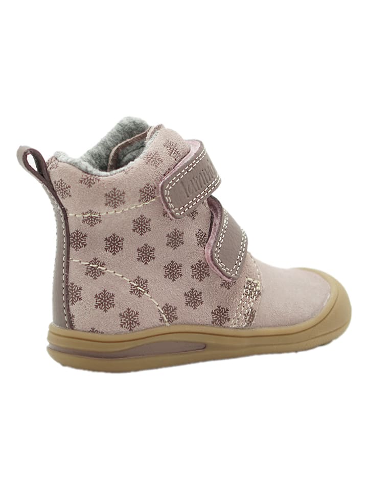 lamino Leder-Boots in Lila/ Grau günstig kaufen