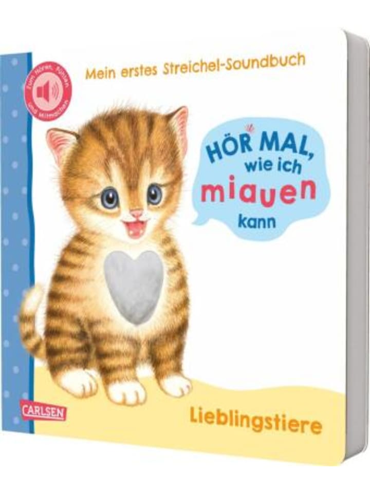 Carlsen Buch - Hör mal, wie ich miauen kann (Mein erstes Streichel-Soundbuch 2) günstig kaufen onesize