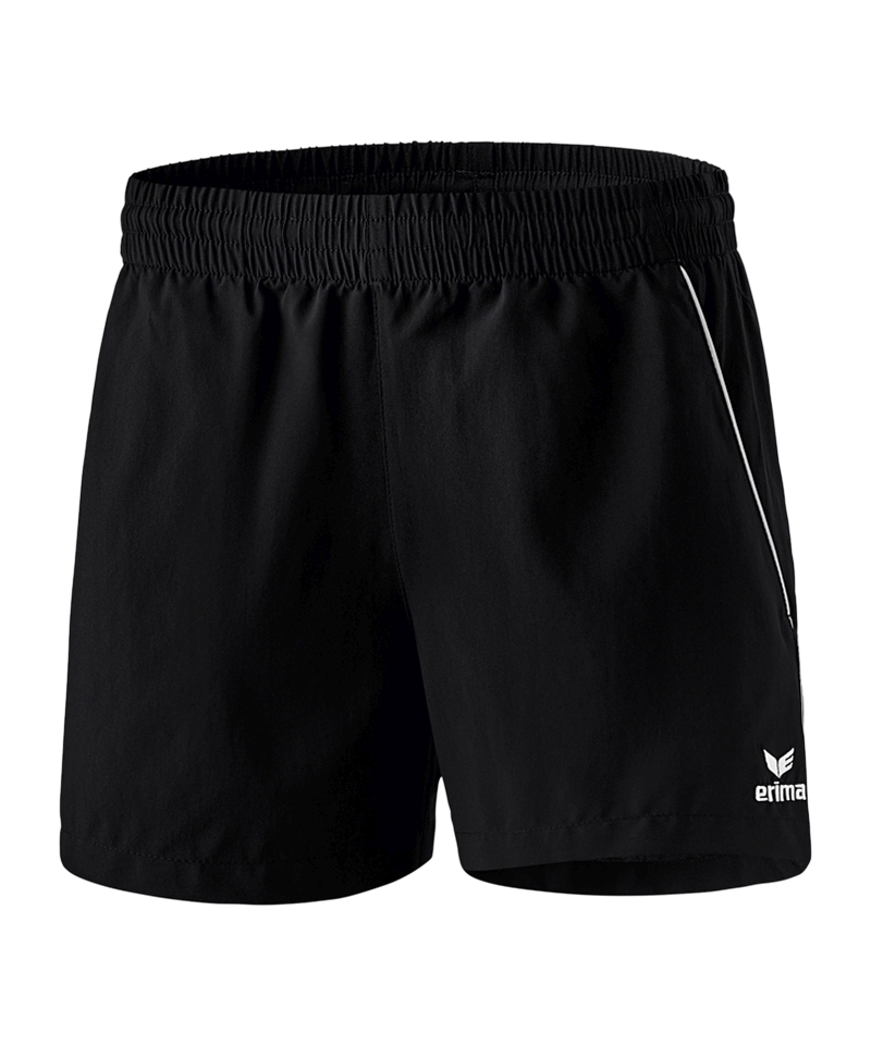 Erima Tischtennis Short Damen Schwarz Weiss