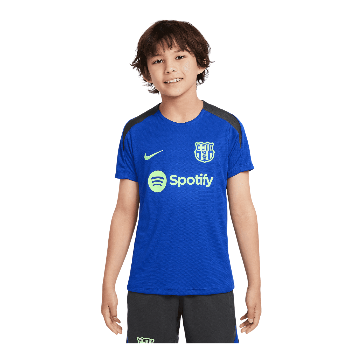 Nike FC Barcelona Strike Trainingshirt 3rd Kids Blau F418