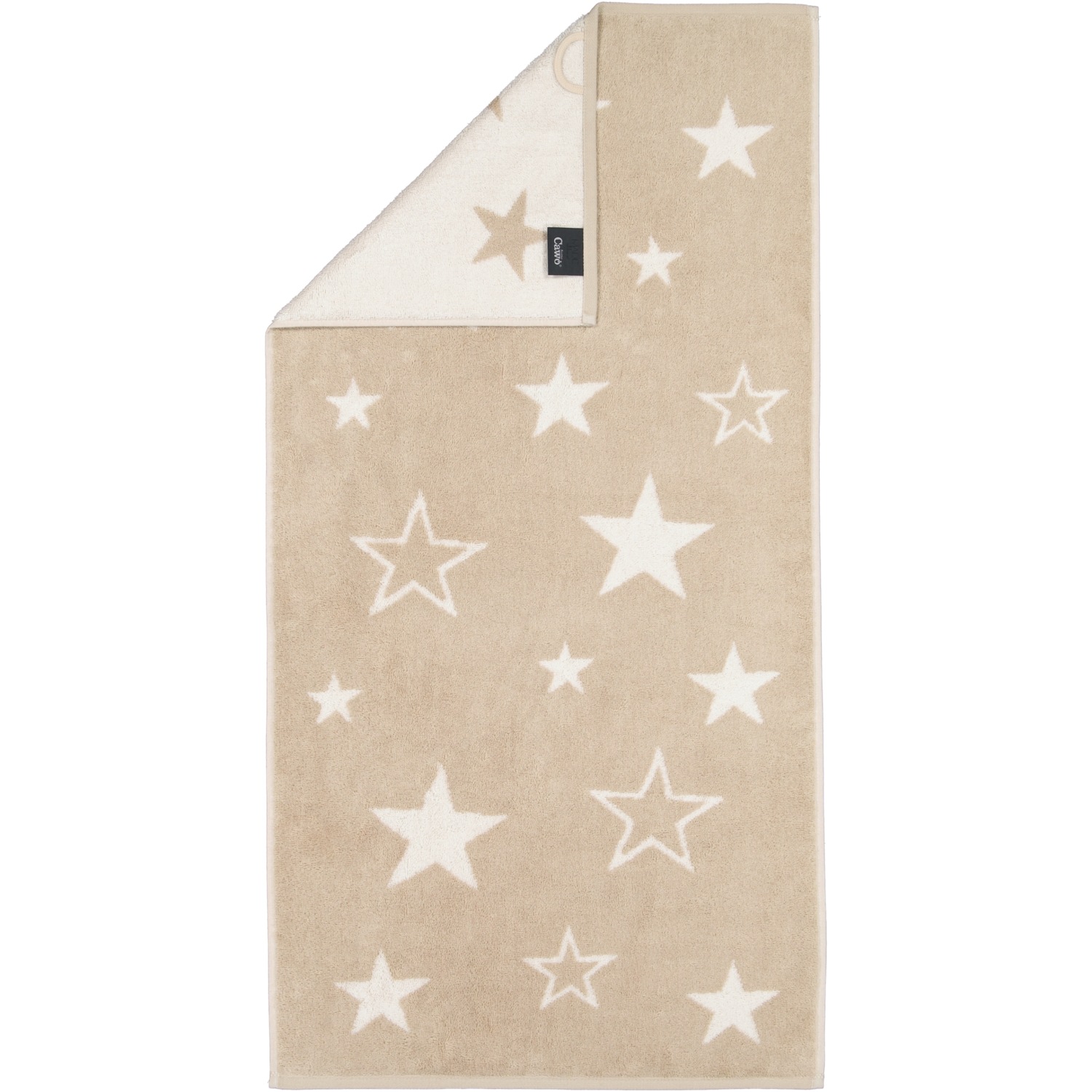 Cawö Handtücher Christmas Edition Sterne 792 natur - 33