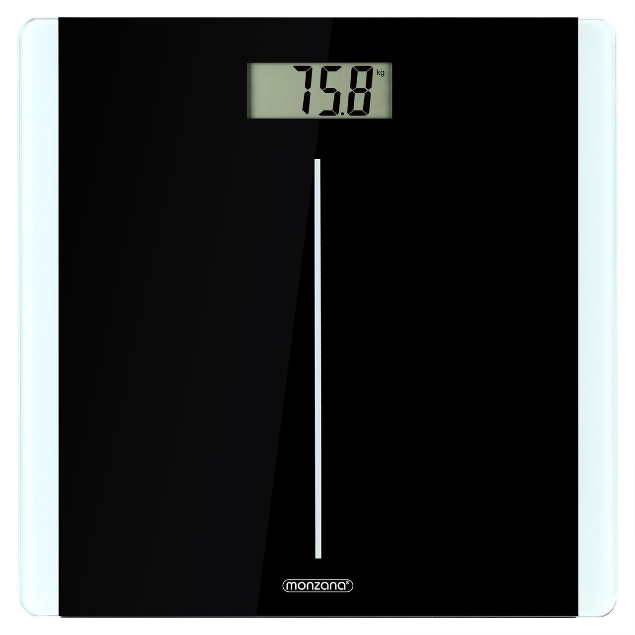Monzana Digitale Personenwaage mit DMS-Sensorsystem - LCD Display