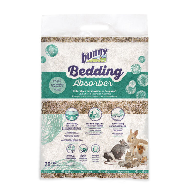 Bunny Streu & Stroh Bunny Bedding Absorber 20 l