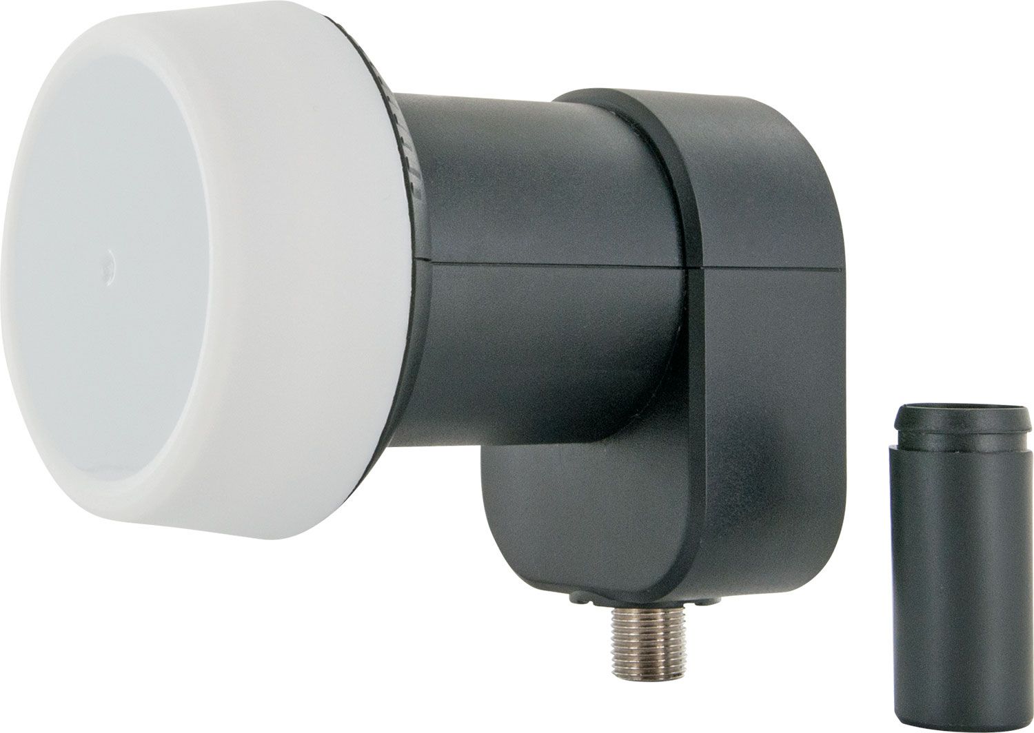 Schwaiger Digitales Single LNB mit Wetterschutzabdeckung