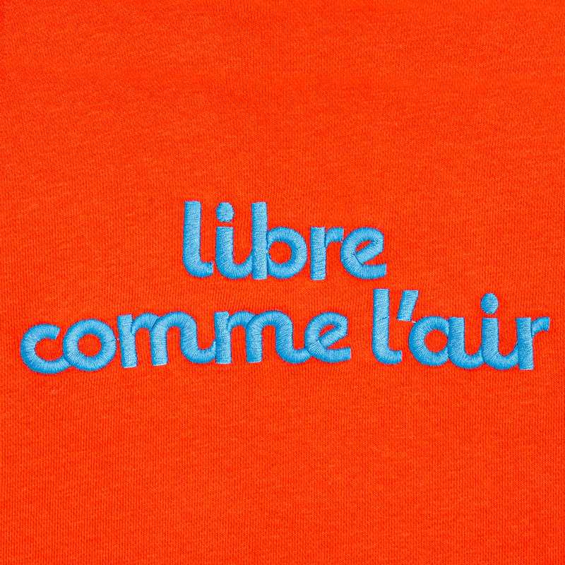 Sweat garçon molleton orange brodé Catimini