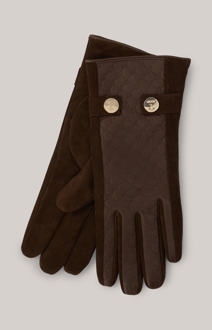 Lederhandschuhe in Braun