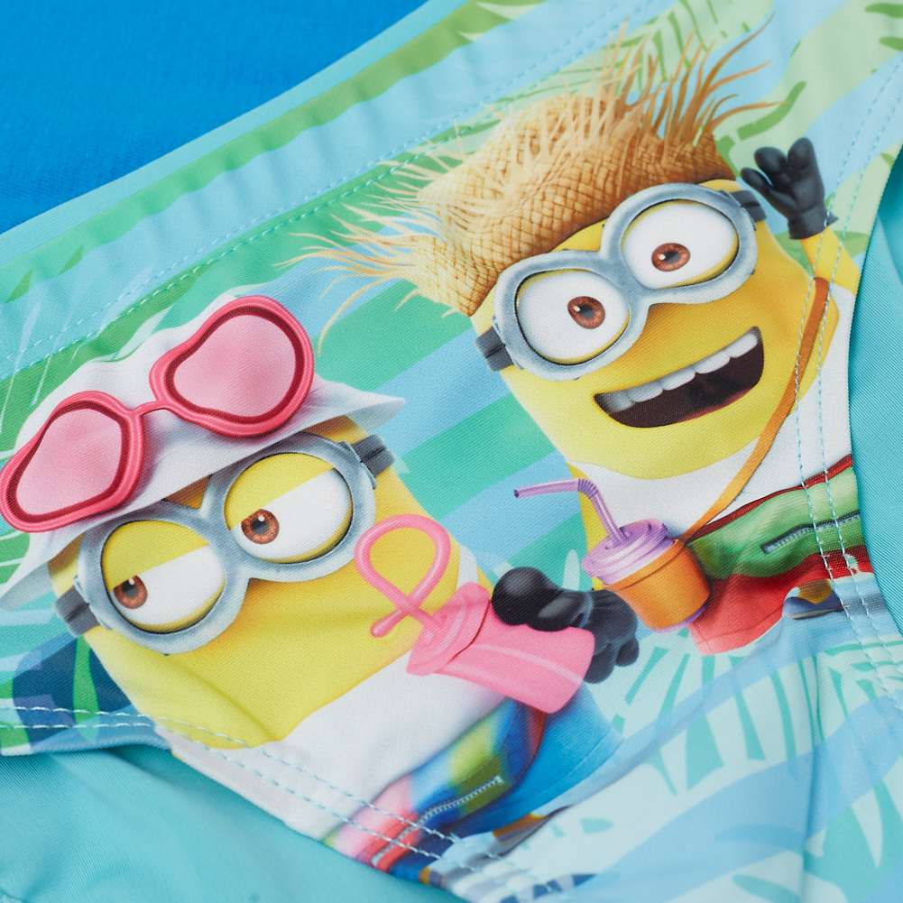 Ich – Einfach unverbesserlich Minions Kinder Badehose Slip ER1786-turquoiz