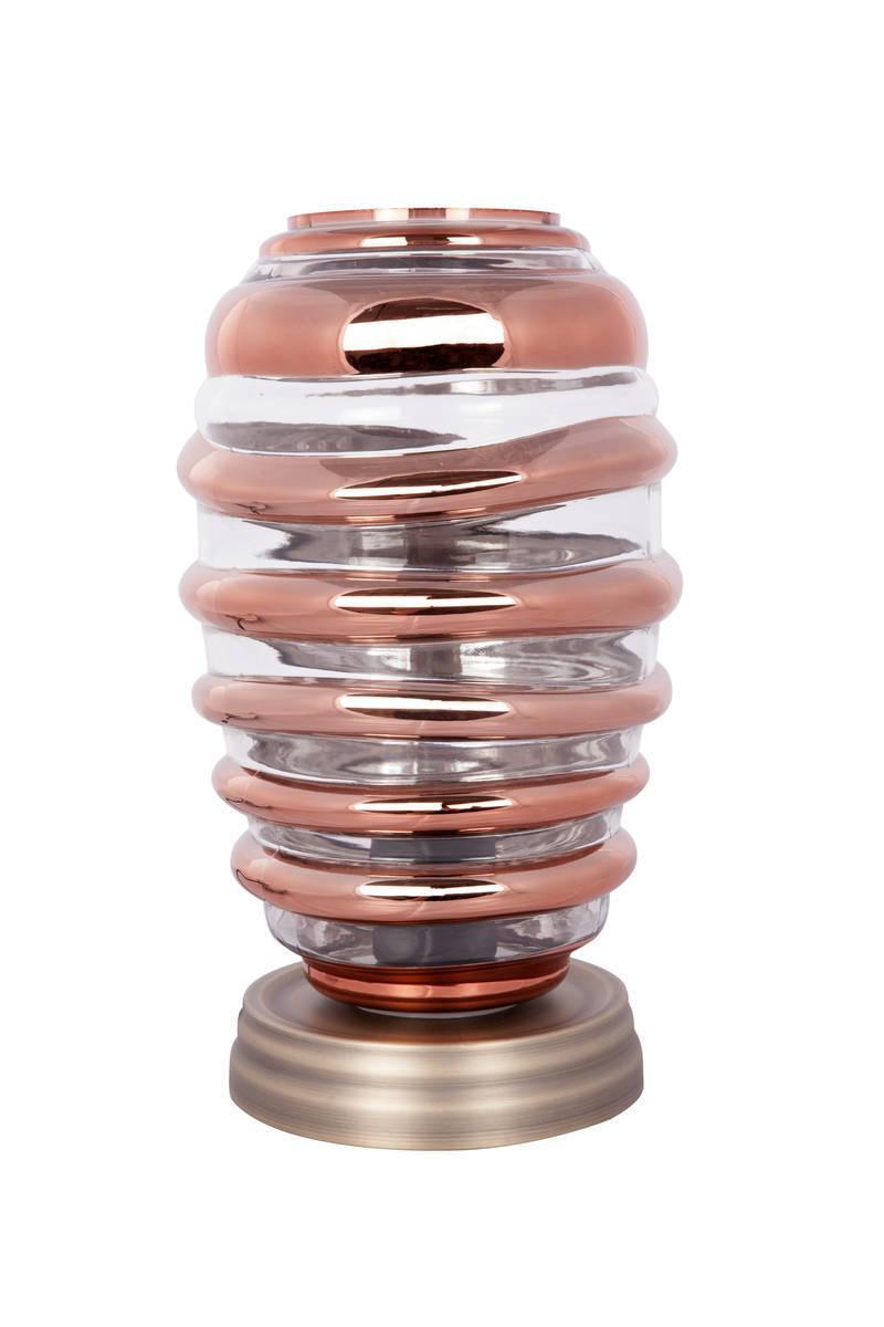 Kayoom Tischlampe Aladin II 710 Champagner / Kupfer