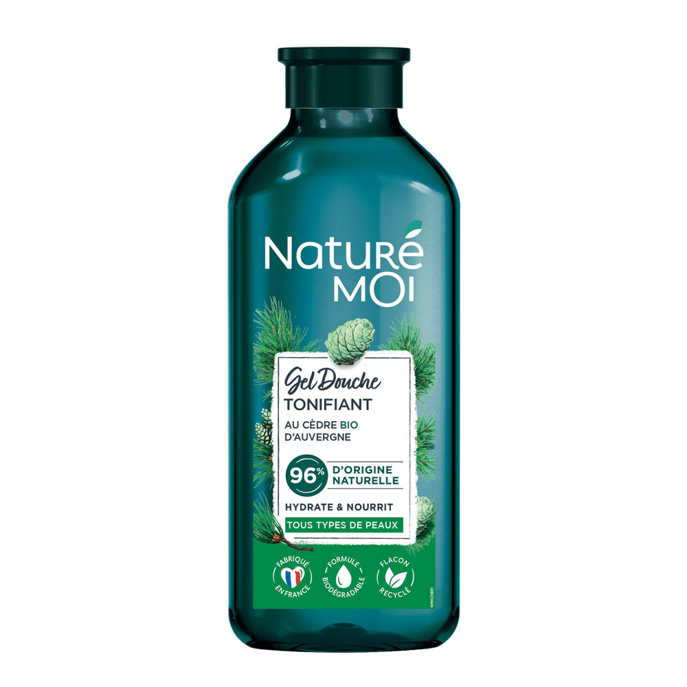 naturé moi Gel douche Tonifiant Cèdre 250 ml Gel douche