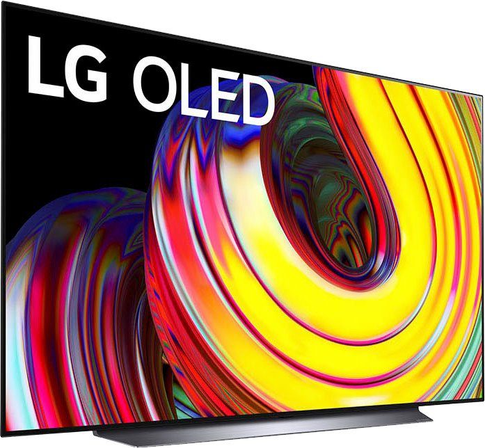 LG OLED77CS9LA LED-Fernseher (195 cm/77 Zoll, 4K Ultra HD, Smart-TV, OLED,bis zu 120Hz,α9 Gen5 4K AI-Prozessor,Dolby Vision & Atmos)