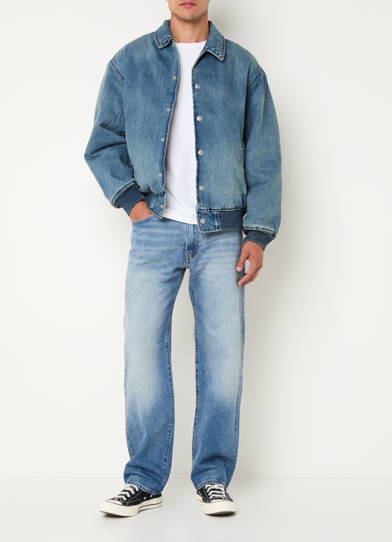 Jachetă bomber din denim Levi's cu buzunare laterale