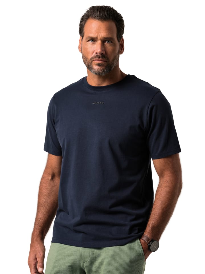 JP1880 Kurzarm T-Shirt in navy blau günstig kaufen