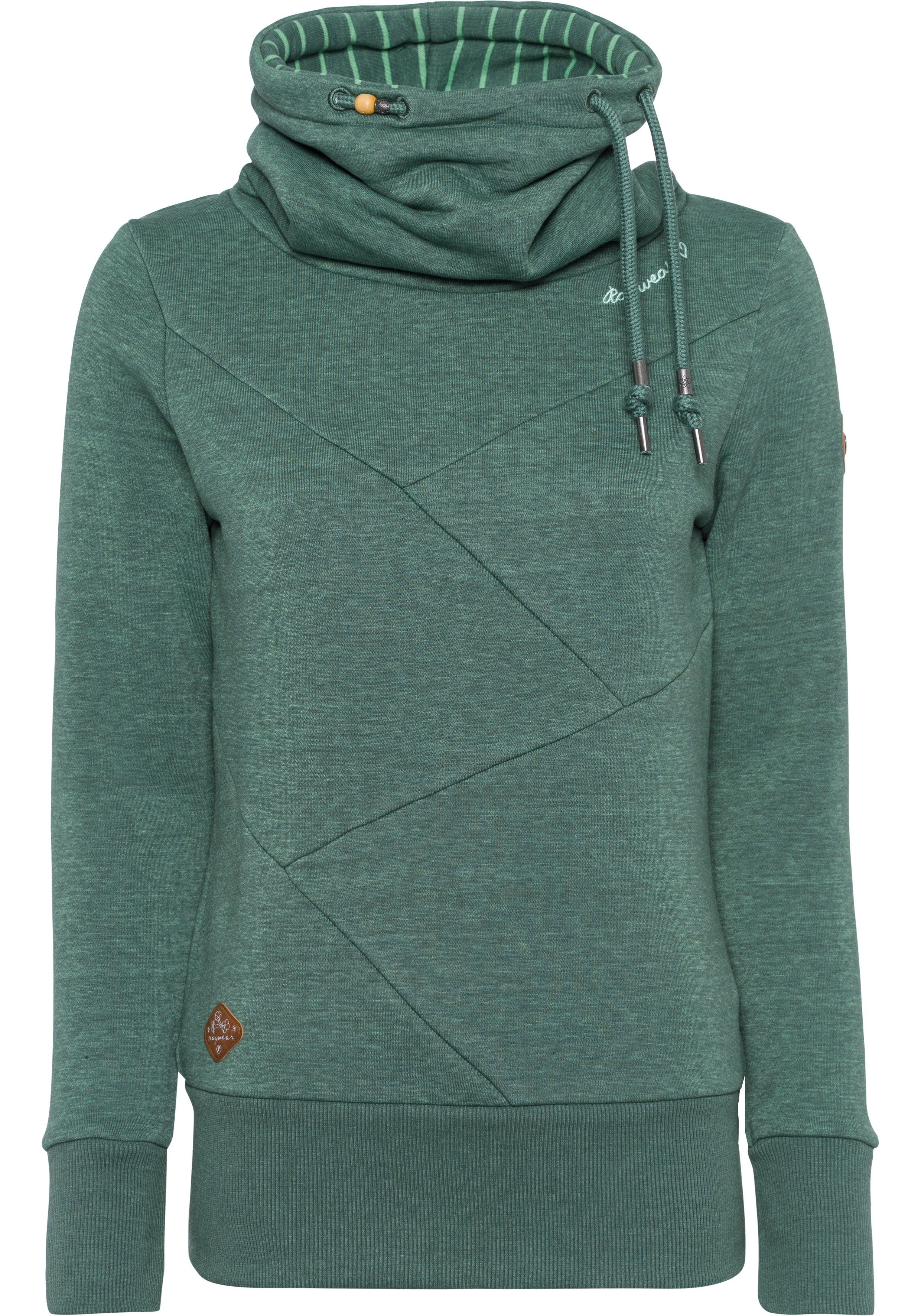 Ragwear Sweater VIOLLA mit hohem Stehkragen