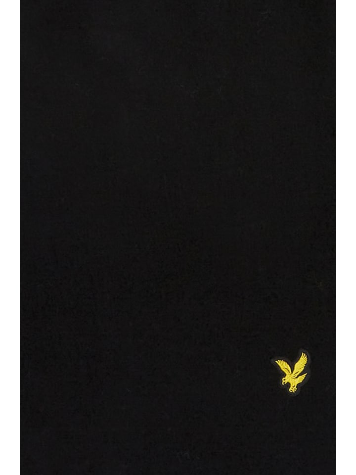 Lyle & Scott Strickschal in Tiefschwarz günstig kaufen onesize