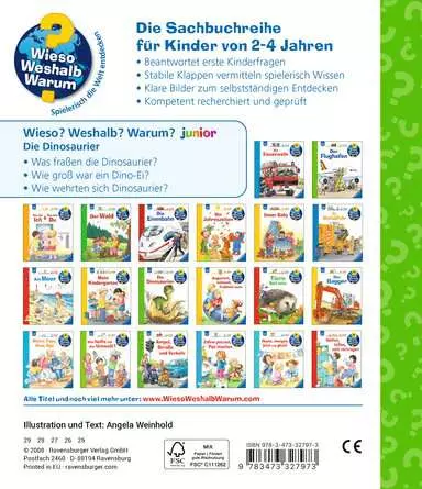 Ravensburger Wieso? Weshalb? Warum? junior, Band 25: Die Dinosaurier