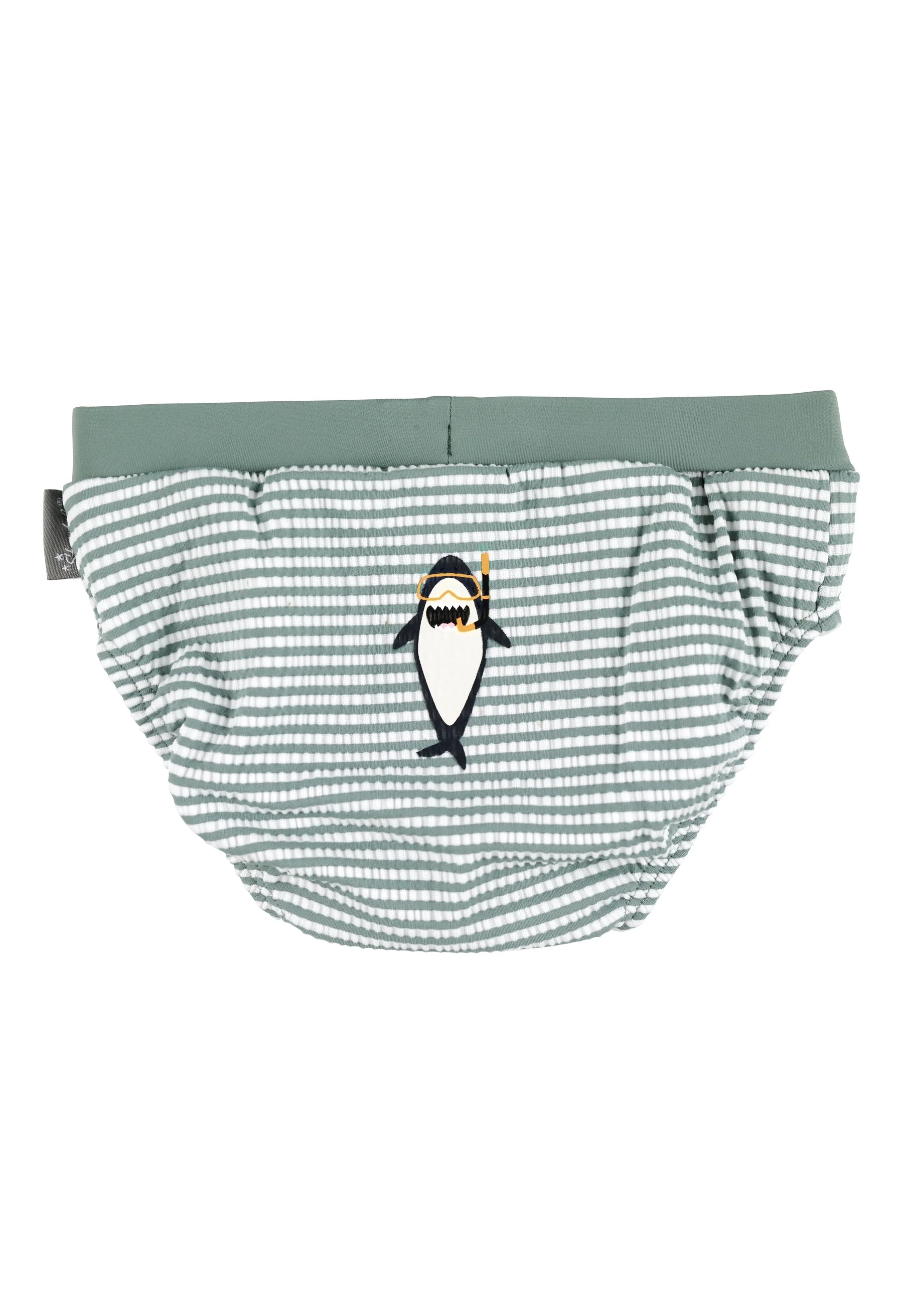 Badehose mit Windeleinsatz bis Gr. 86/92 in grün