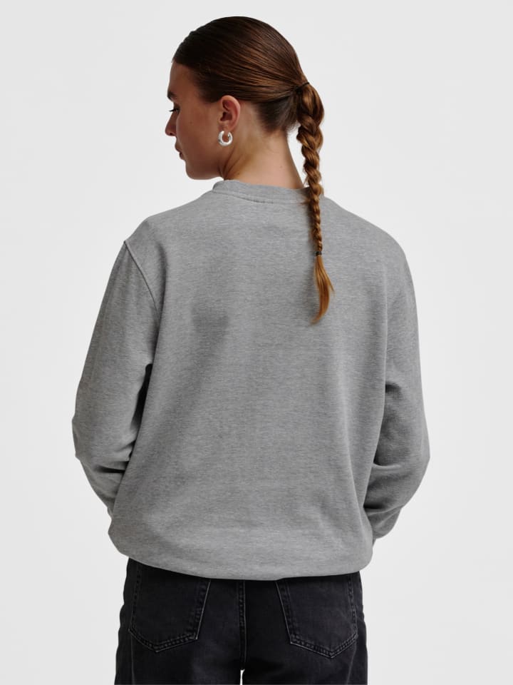 Hummel Hummel Sweatshirt Hmlelemental Herren in GREY MELANGE günstig kaufen