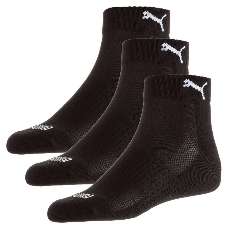 PUMA Cushioned Quarter 3er Pack Socken