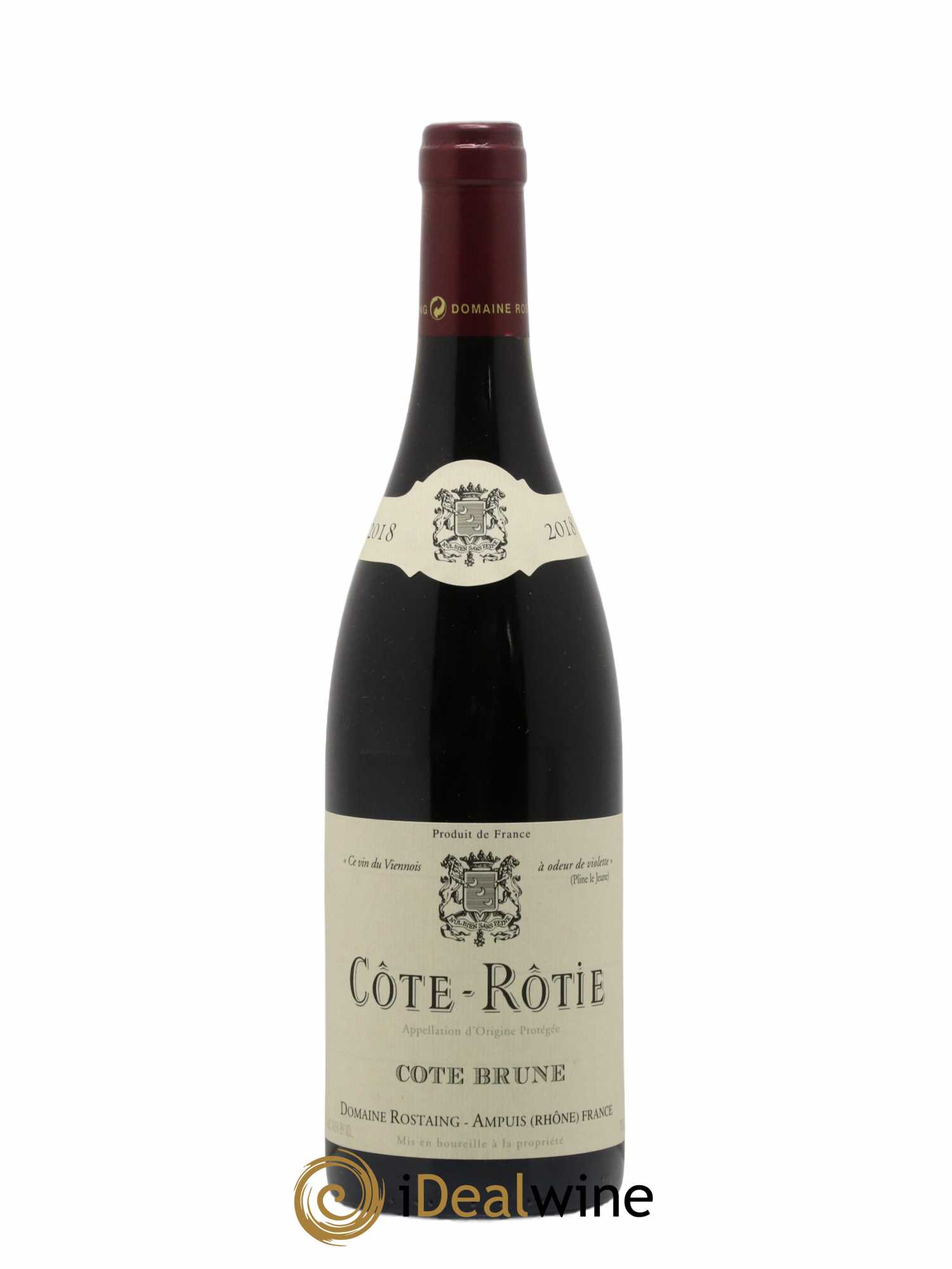 Côte-Rôtie Côte Brune René Rostaing  2018 - Lot de 1 Bouteille