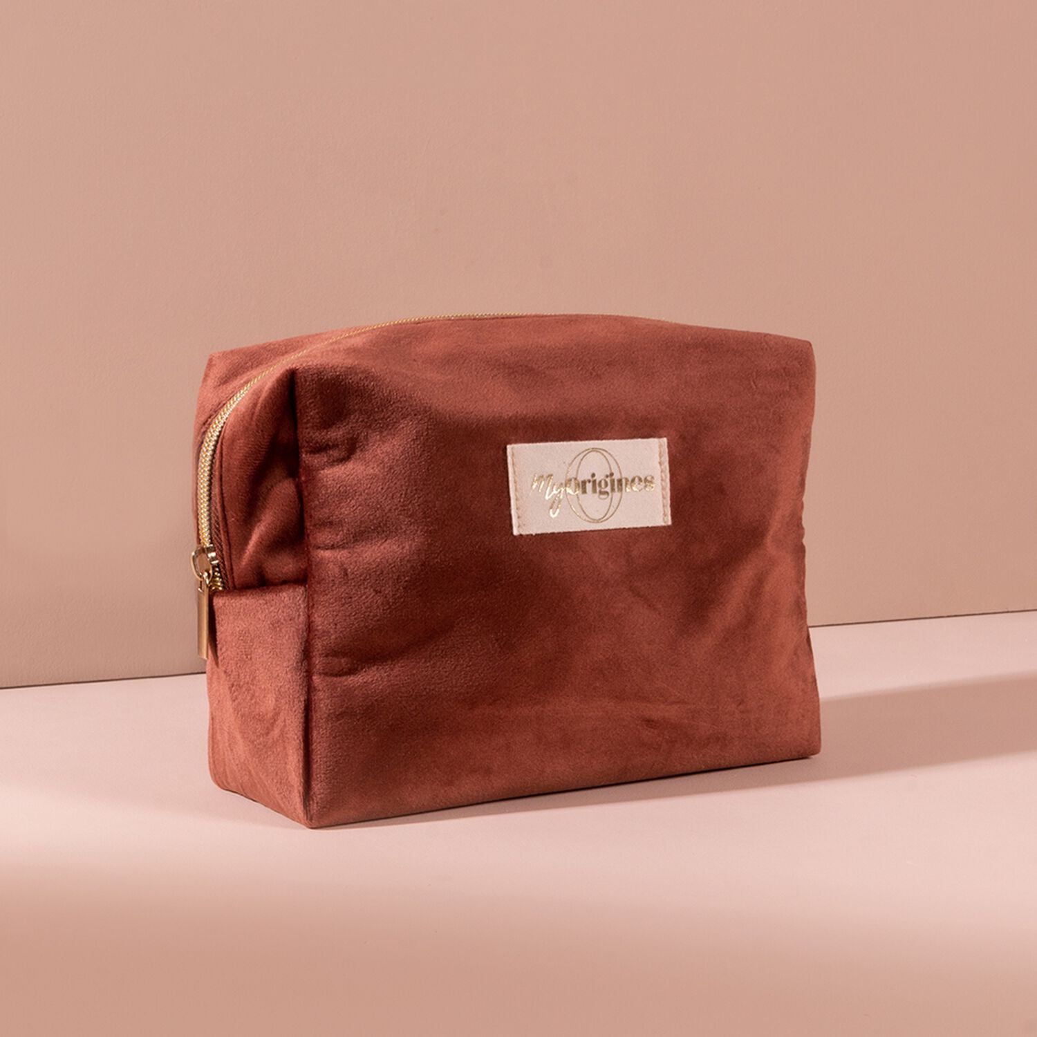 MyOrigines MyOrigines Trousse Beauté Velours Terracotta