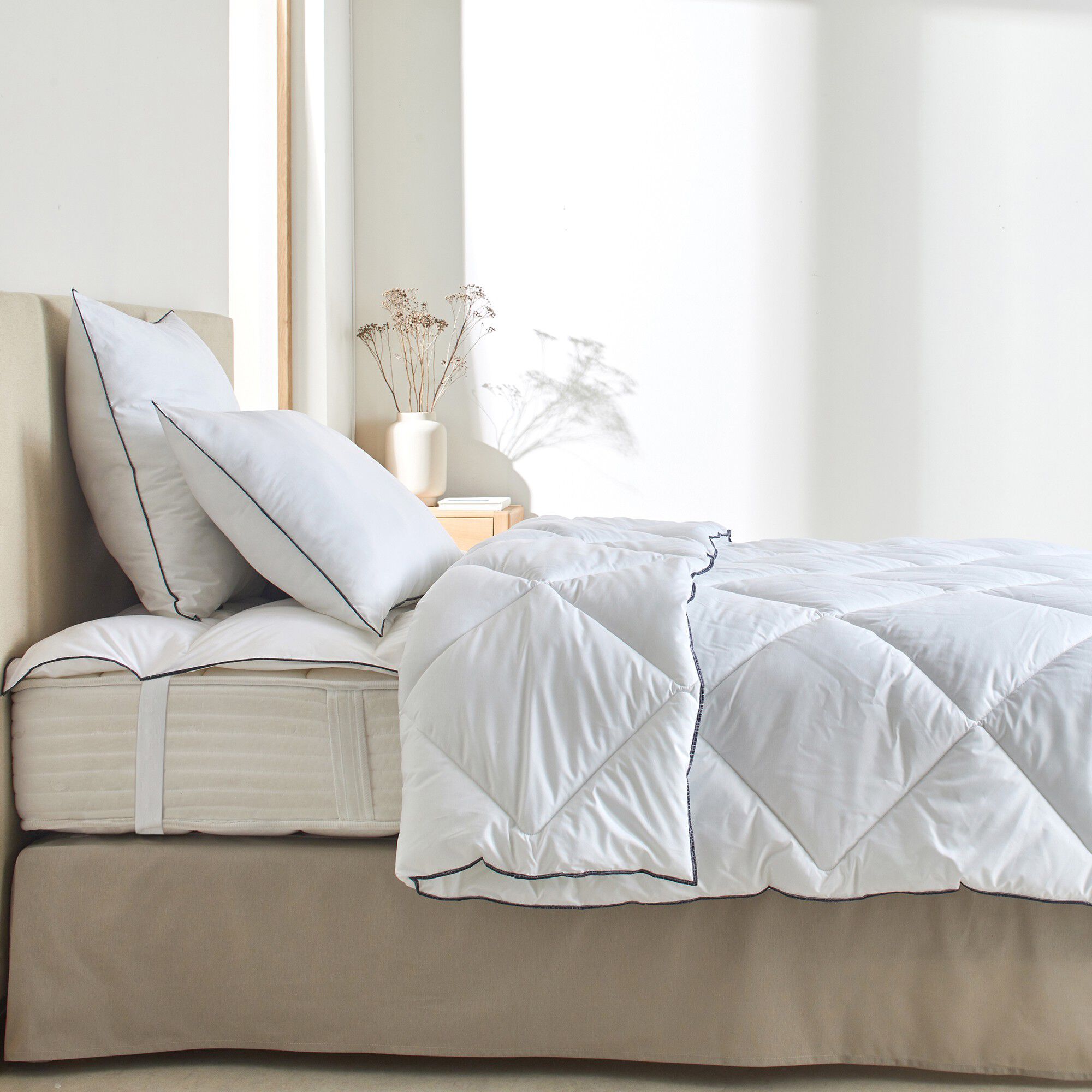 EDONA Surmatelas confort fabriqué en France, collection 