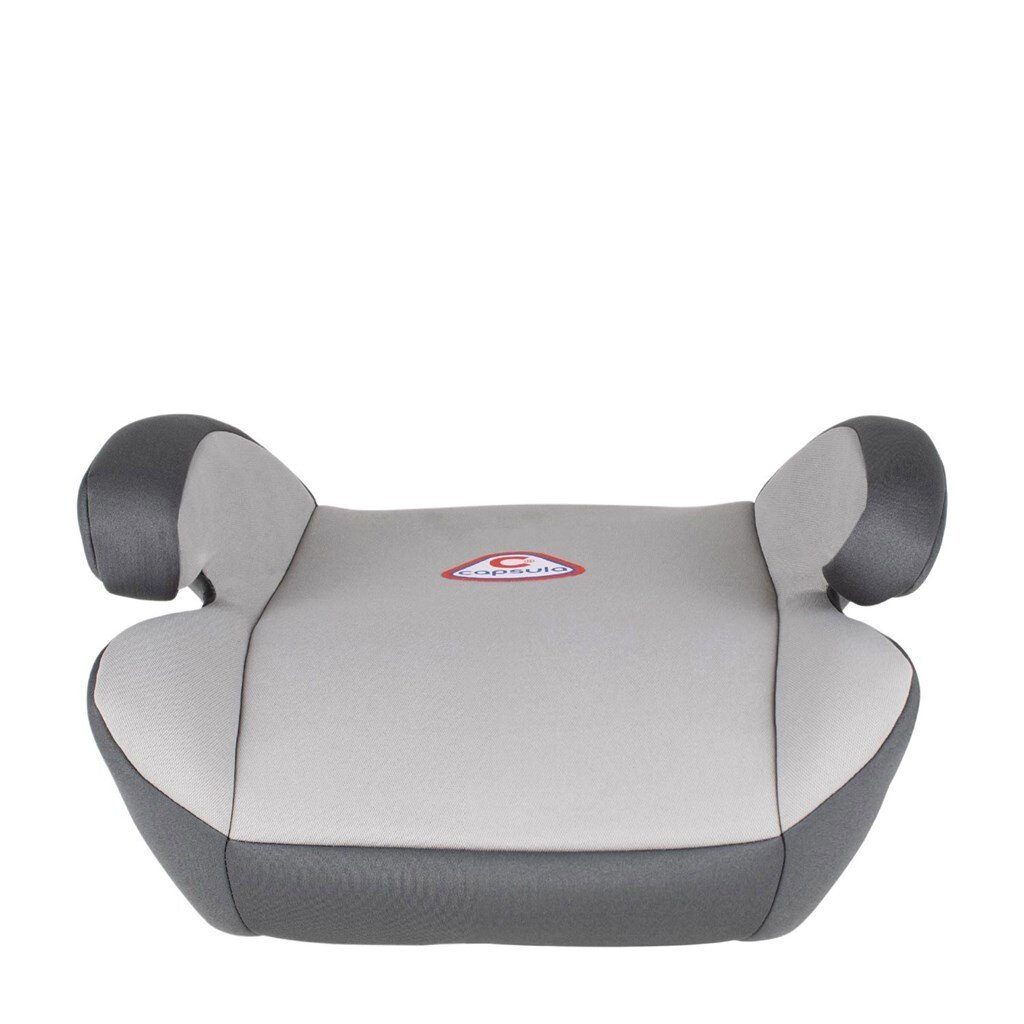 capsula® Autokindersitz Kindersitzerhöhung Sitzerhöhung mit Gurtführung (15-36kg) grau