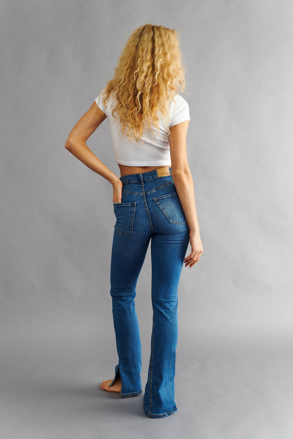 Molly slit jeans
