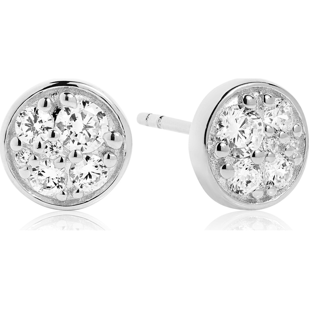 Sif Jakobs Jewellery Boucles d'oreilles à fermoir à poussette 925 Argent rhodié Boucles d'oreilles