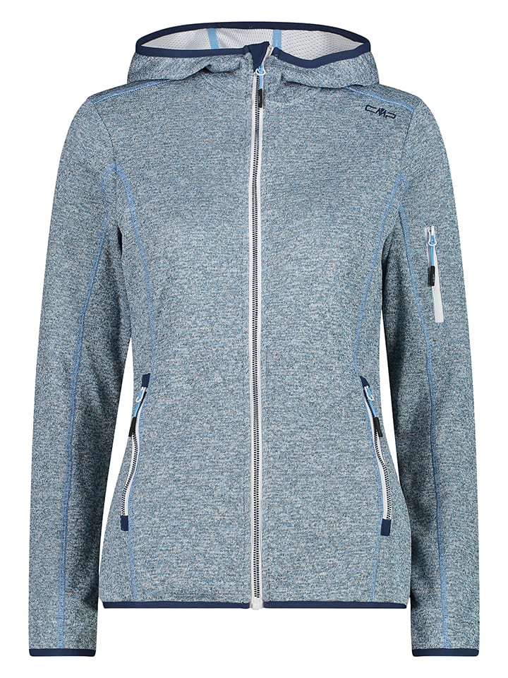 CMP Fleecejacke in Blau/ Grau günstig kaufen