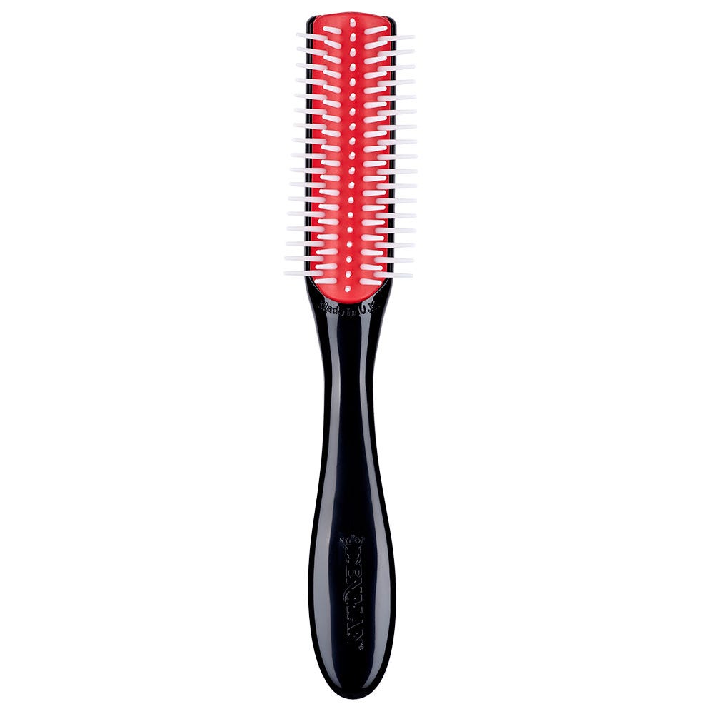 Denman D4M Professional 9-Reihig Schwarz
