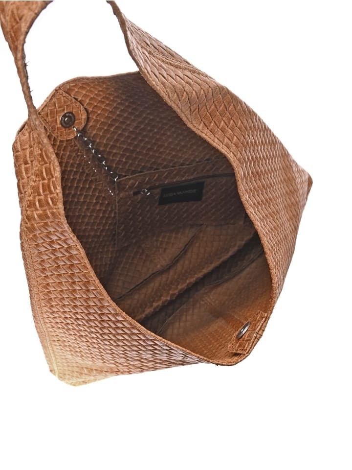 Luisa Vannini Shopper in Braun günstig kaufen onesize