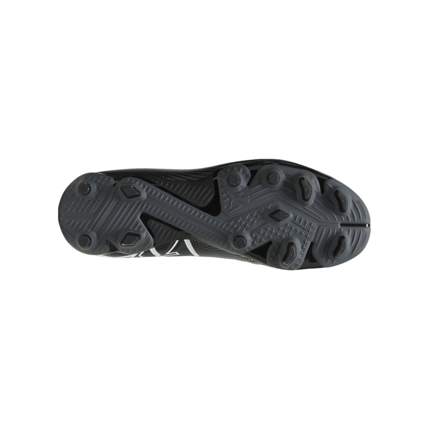 PUMA FUTURE 7 Play FG/AG Jr Kids Schwarz Weiss F02