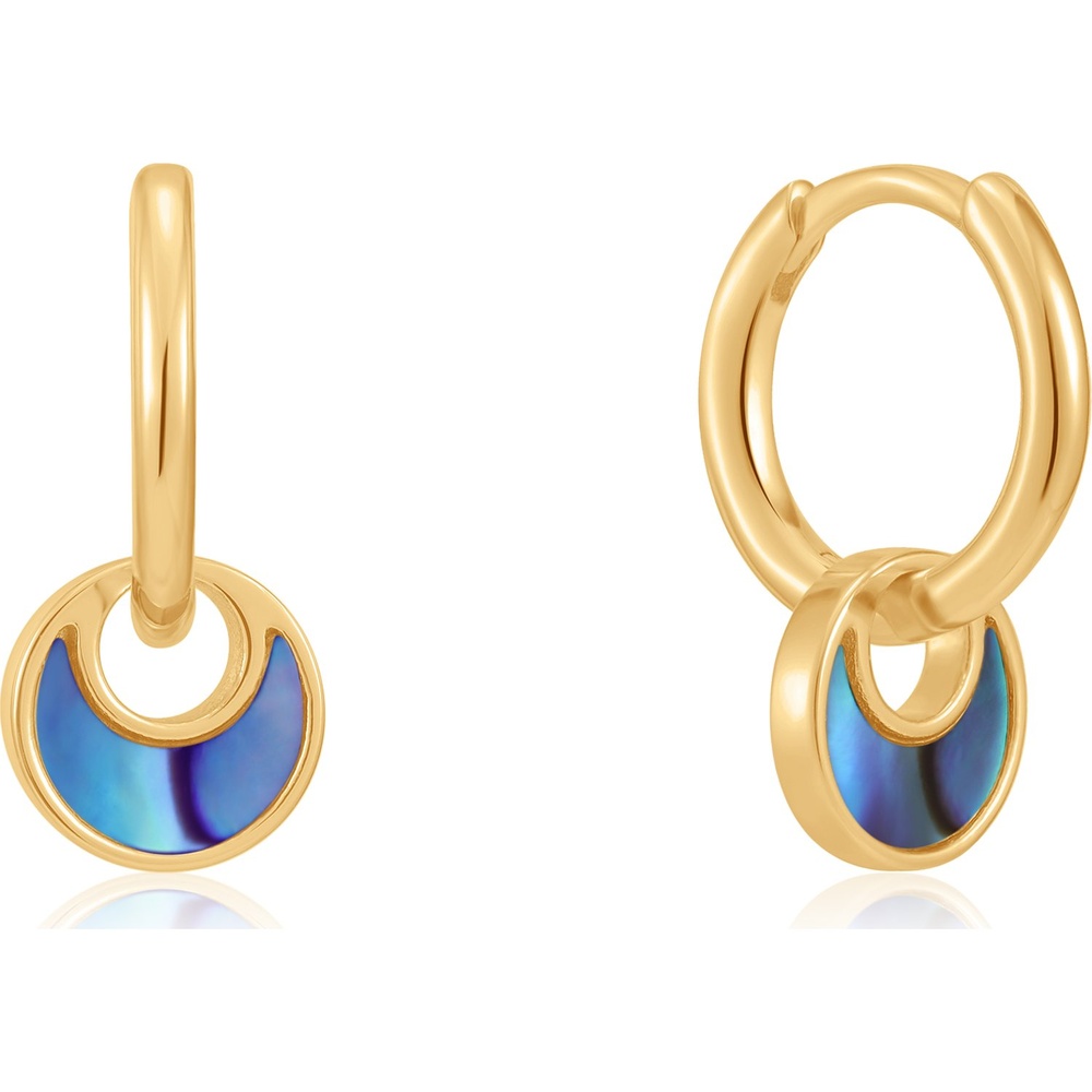 Ania Haie Créoles 925 Argent Boucles d'oreilles