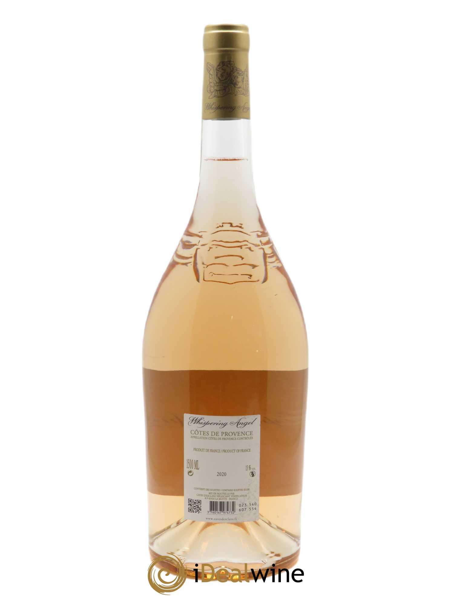 Côtes de Provence Whispering Angel Château d'Esclans  2022 - Lot de 1 Magnum