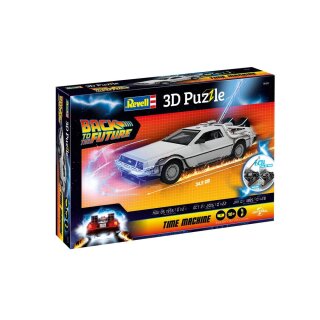 Zurück in die Zukunft 3D Puzzle Time Machine