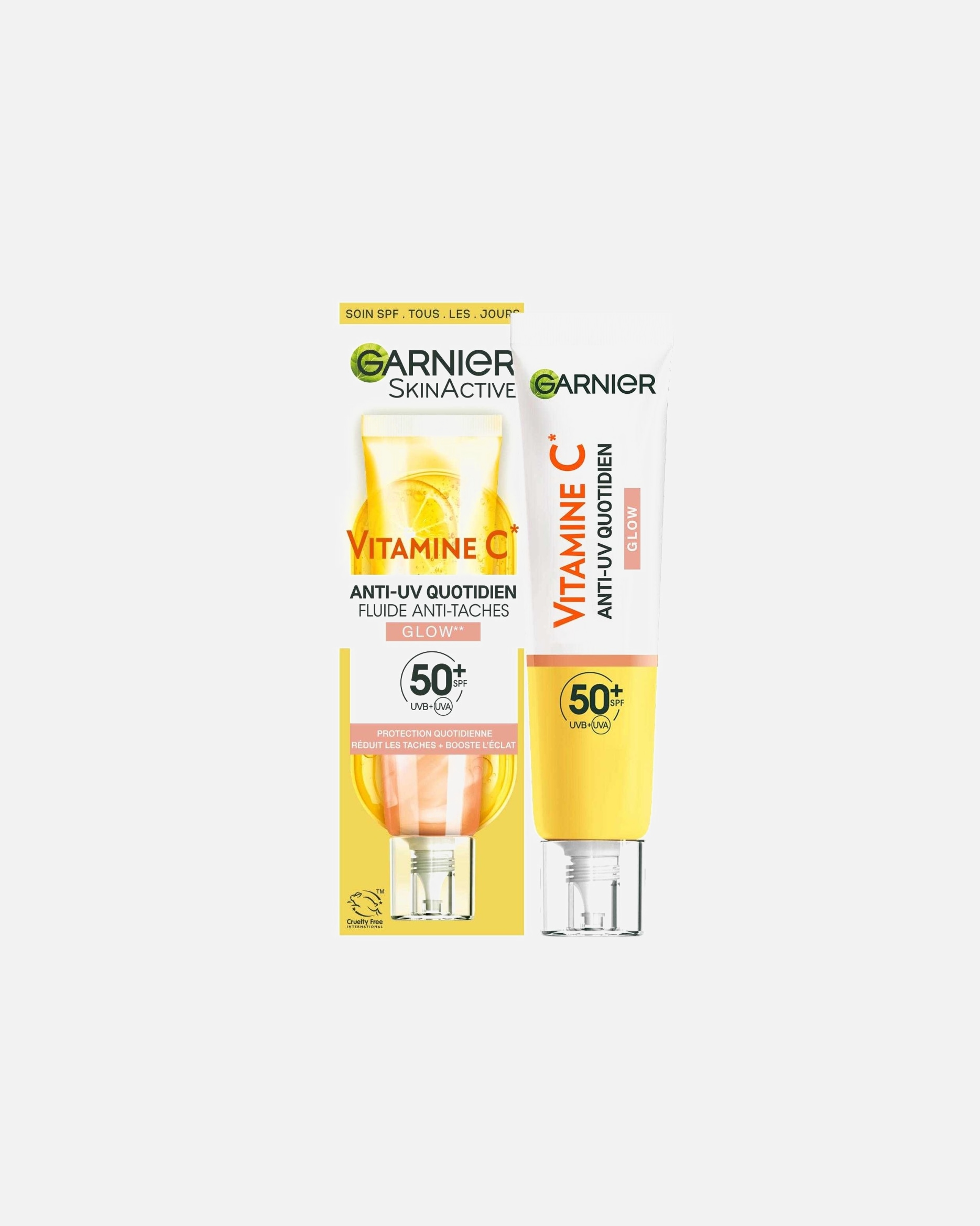 Garnier fluid z vitaminom C za zaščito pred UV-žarki SPF50+