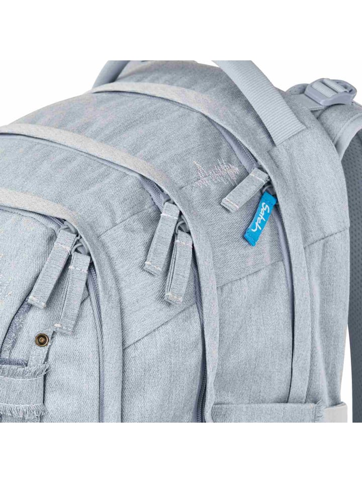 Satch Satch pack Schulrucksack Set Washed Blue günstig kaufen onesize